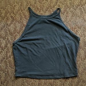 Black crop top